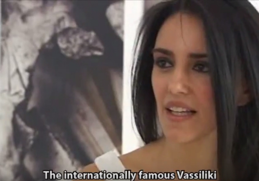 Vassiliki Theodorakidi on ALTER news broadcast